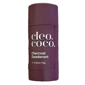 Cleo + Coco Mini Charcoal Deodorant in lavander vanilla ,16 g travel size